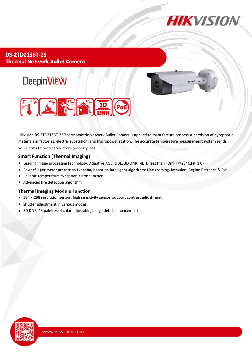 Page 1 of the manual User Manual Hikvision DS-2TD2136T-25