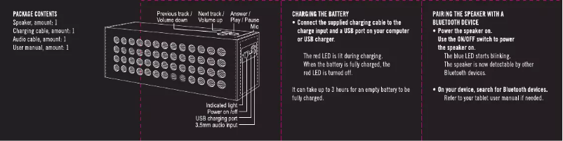 First page image of the manual for CM726
