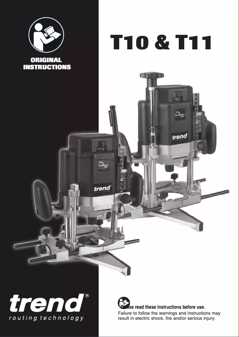 Page 1 of the manual User Manual Trend T11