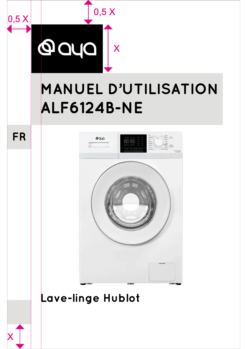 First page image of the manual for ALF 6124B-NE