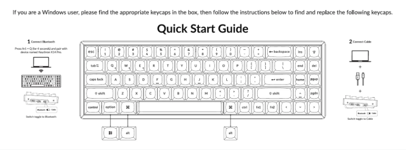 First page image of the manual for K14 Pro