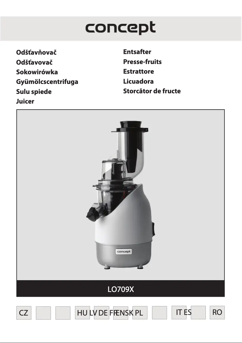 First page image of the manual for LO7090