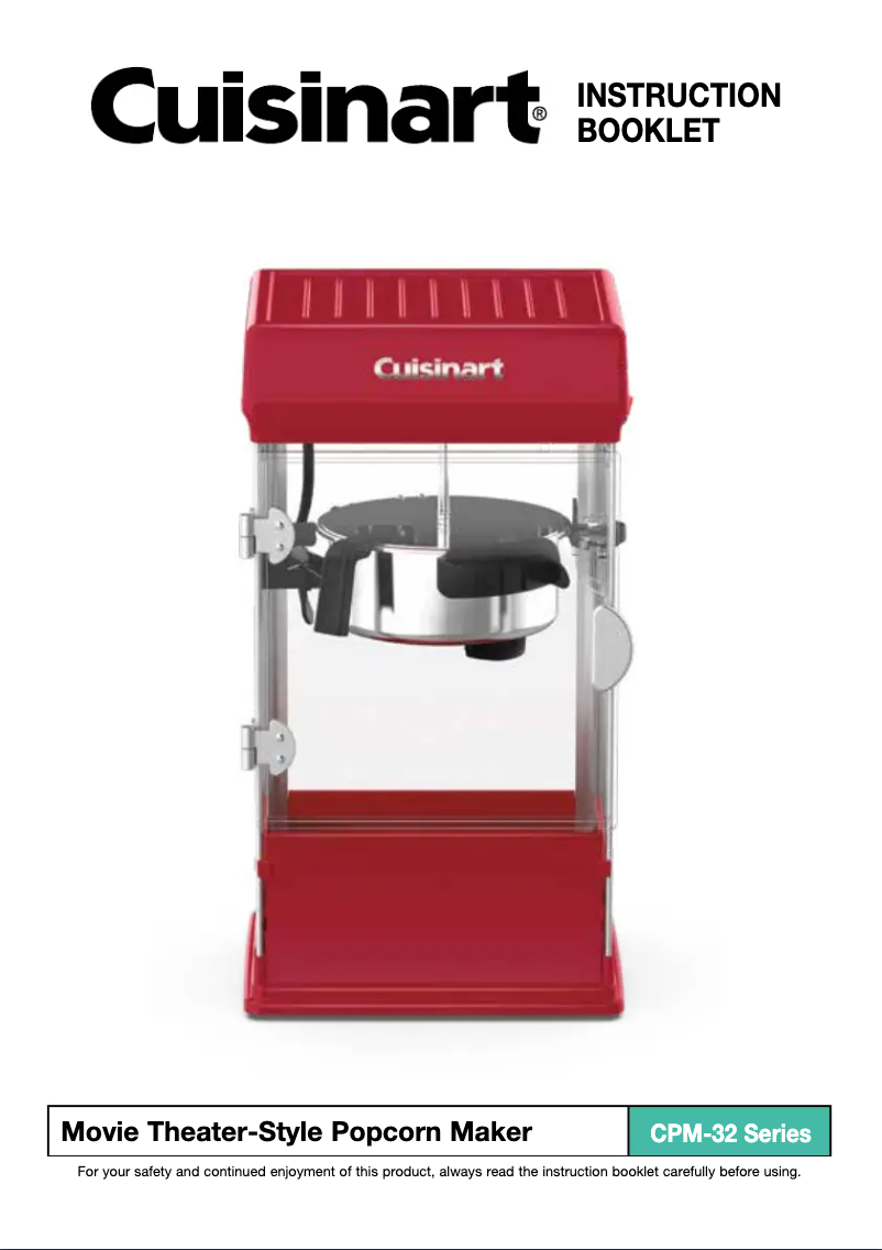 First page image of the manual for CPM-32