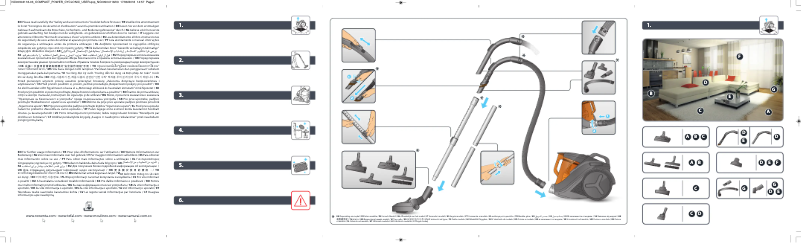 First page image of the manual for Power Cyclonic TW3724RA
