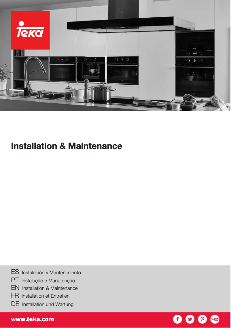 Page 1 of the manual User Manual Teka HSB 610