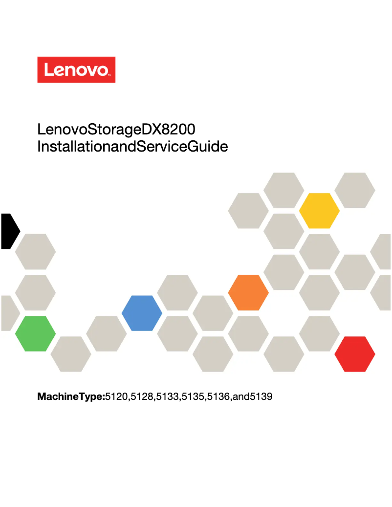 Page 1 of the manual User Manual Lenovo DX8200