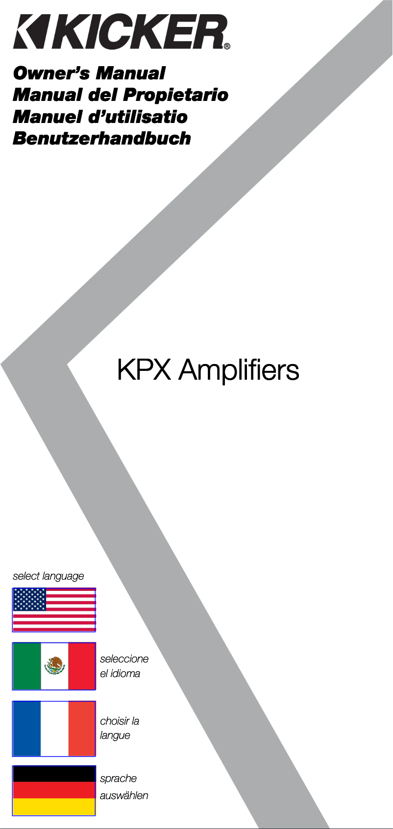 First page image of the manual for 51KPX500.1