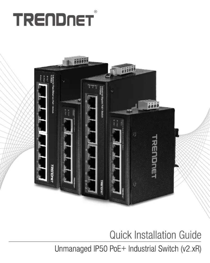 Page 1 of the manual User Manual TRENDnet TI-PE50