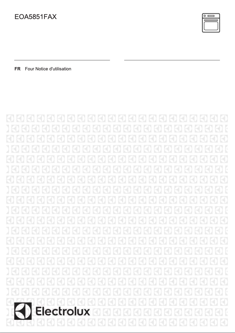 First page image of the manual for EOA5851FAX