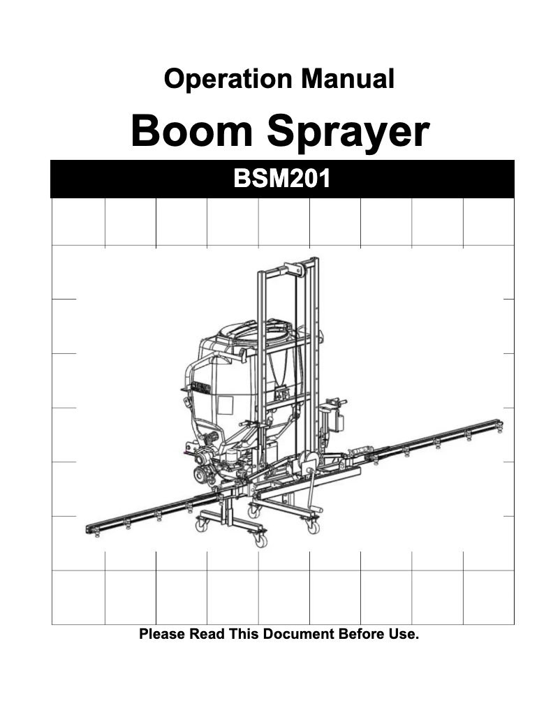 Page 1 of the manual User Manual Maruyama BSM201