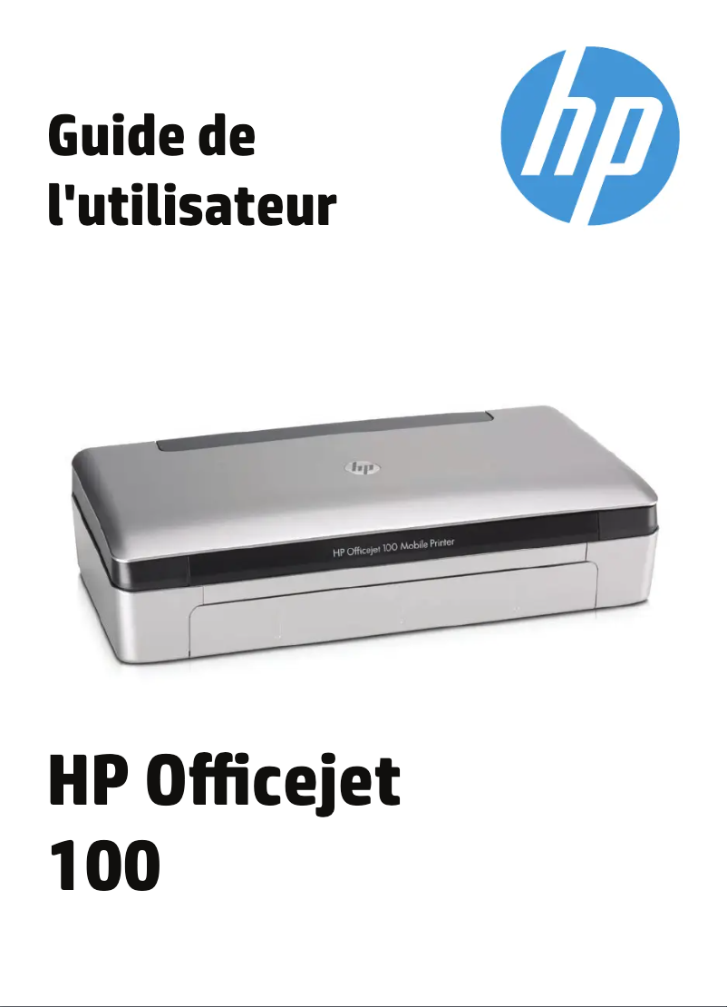 Page 1 of the manual User Manual HP Officejet 100