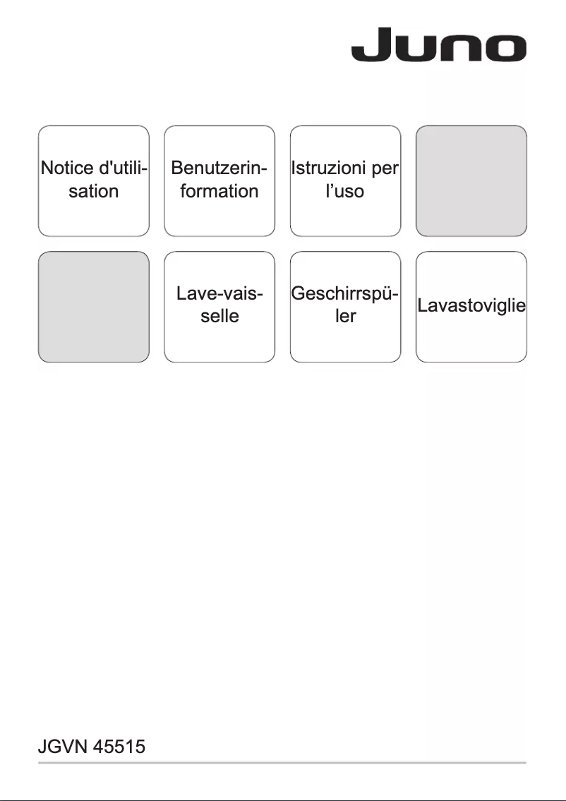 First page image of the manual for JGVN45515