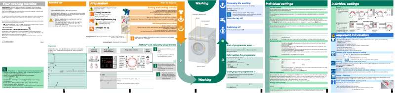 First page image of the manual for WAQ 24440
