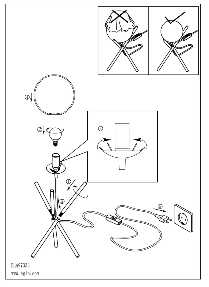 First page image of the manual for Castellato