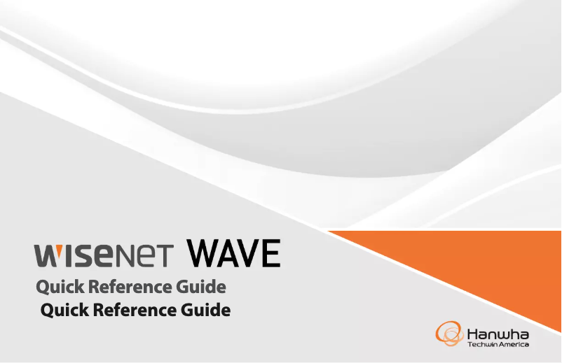 Page 1 of the manual User Manual Wisenet WWT-5301L