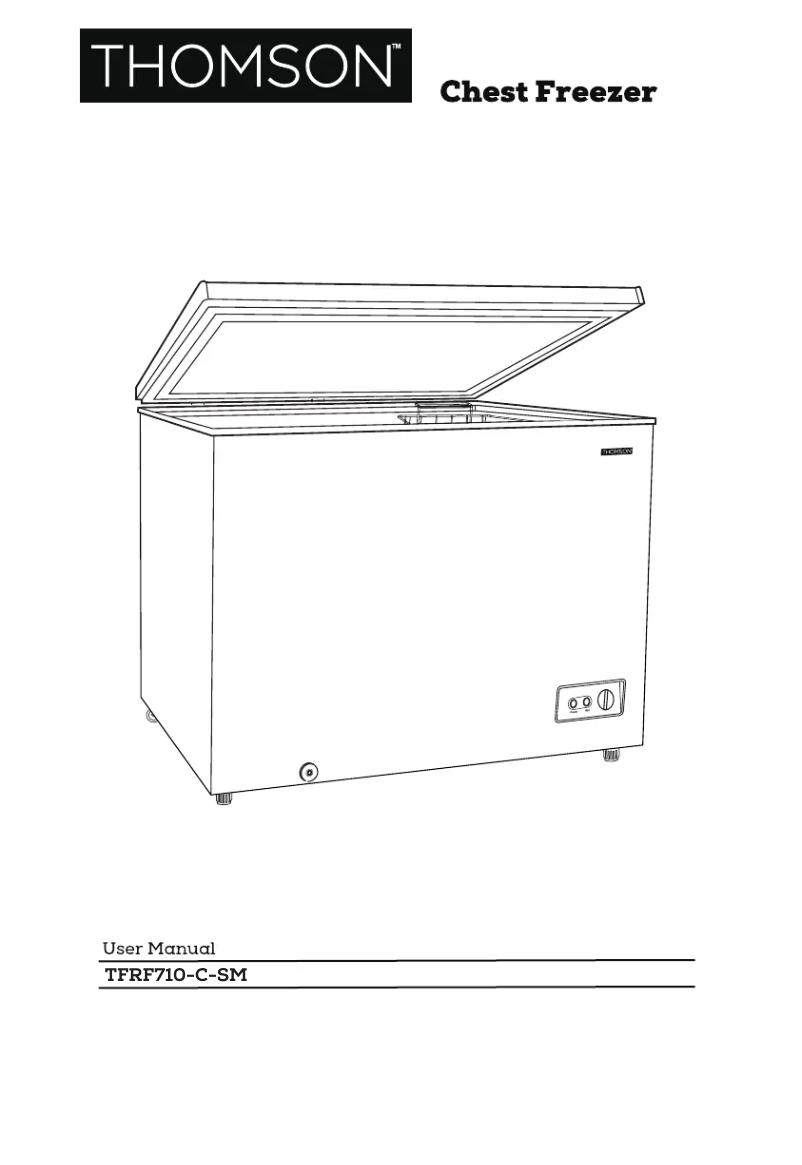 First page image of the manual for TFRF710-C-SM