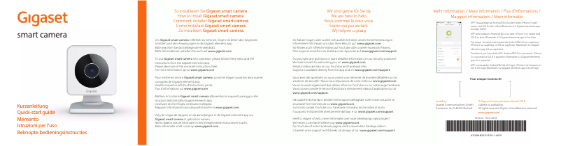 First page image of the manual for Smart camera