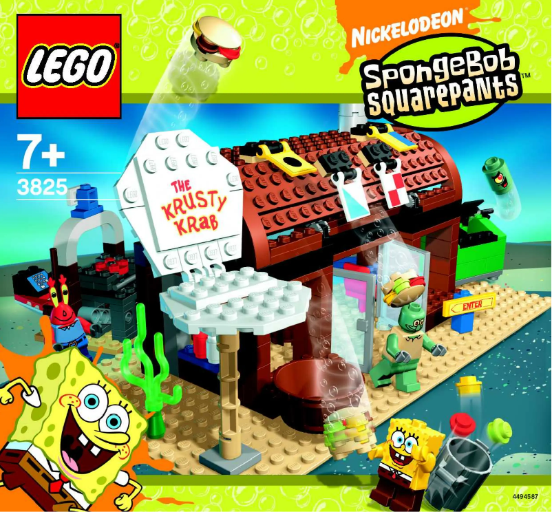 Page 1 of the manual User Manual Lego The Krusty Krab
