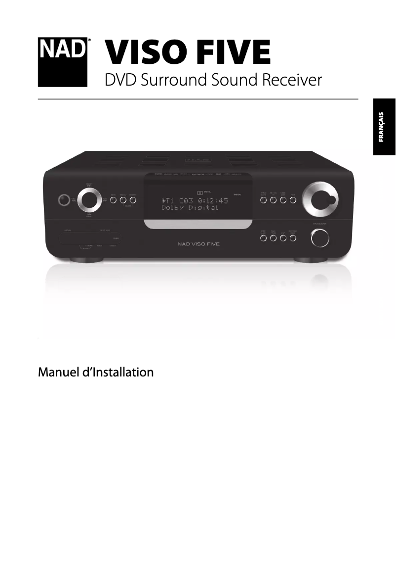 First page image of the manual for VISO Five