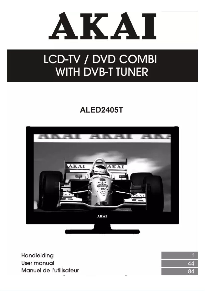 First page image of the manual for ALED2405T