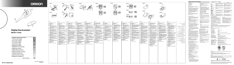 First page image of the manual for i-Temp