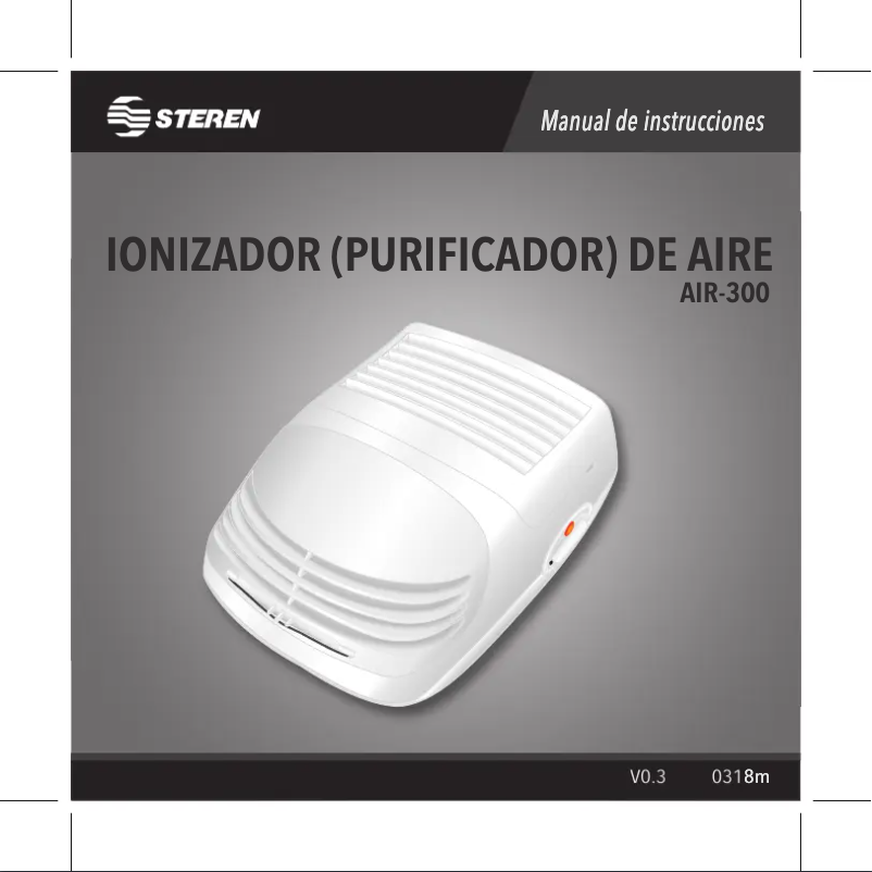 First page image of the manual for AIR-300