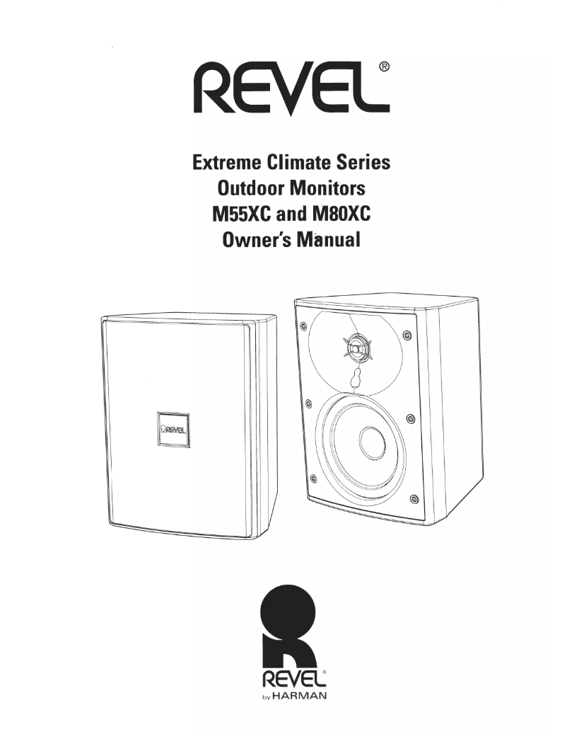 Page 1 of the manual User Manual Revel Extreme Climate M80XC