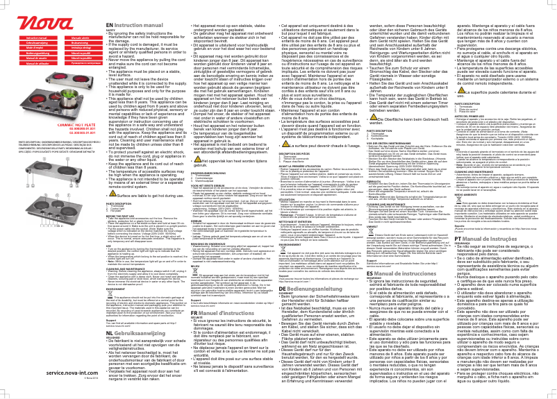 Page 1 of the manual User Manual Princess 303008