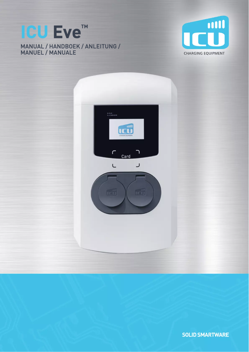 First page image of the manual for EVe