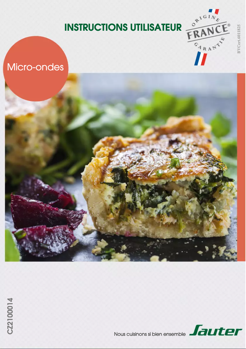 First page image of the manual for SKC6302LX