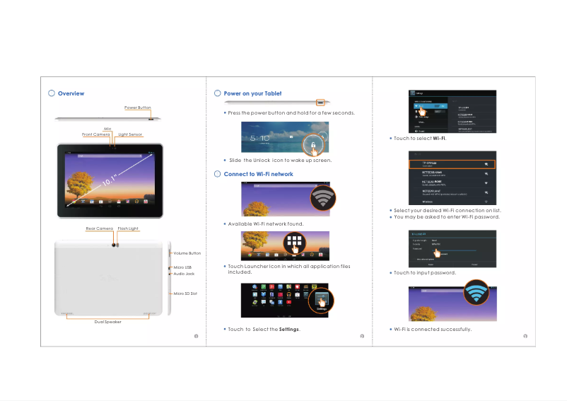 First page image of the manual for TC1020