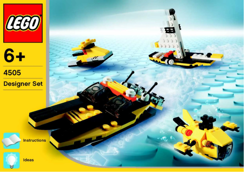 Page 1 of the manual User Manual Lego Creator 4505