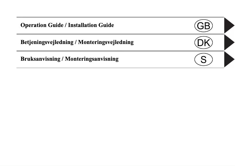 Image de la première page du manuel de l'appareil Indianapolis Pro 7952