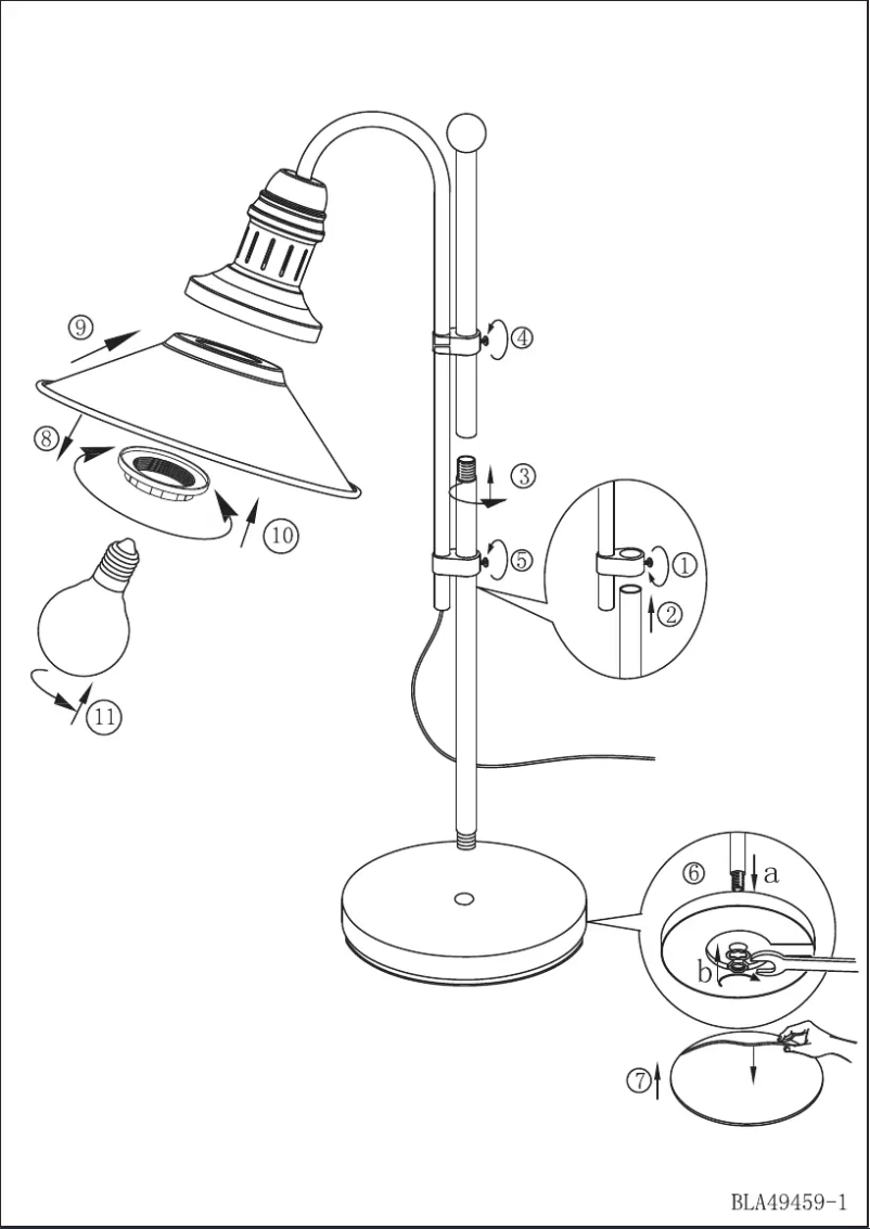 Page 1 of the manual User Manual Eglo Vintage Stockbury