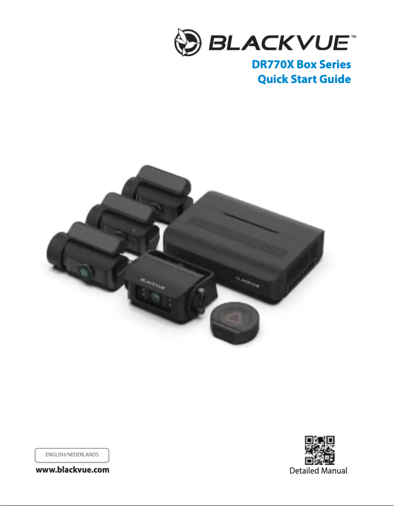 First page image of the manual for DR770-Box