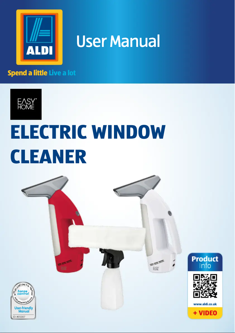 First page image of the manual for GT-FS-02aus