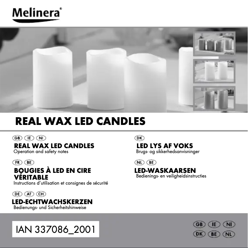 First page image of the manual for IAN 337086