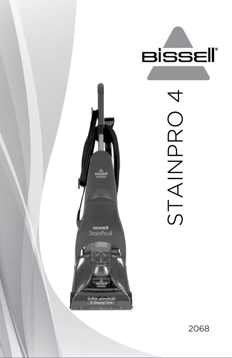 First page image of the manual for 2068N