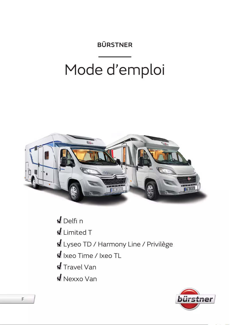 First page image of the manual for Lyseo TD (2022)