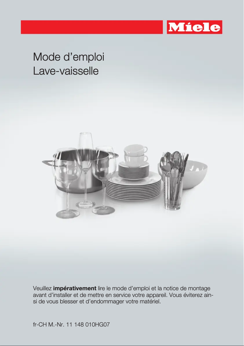 First page image of the manual for G 17100-60 i