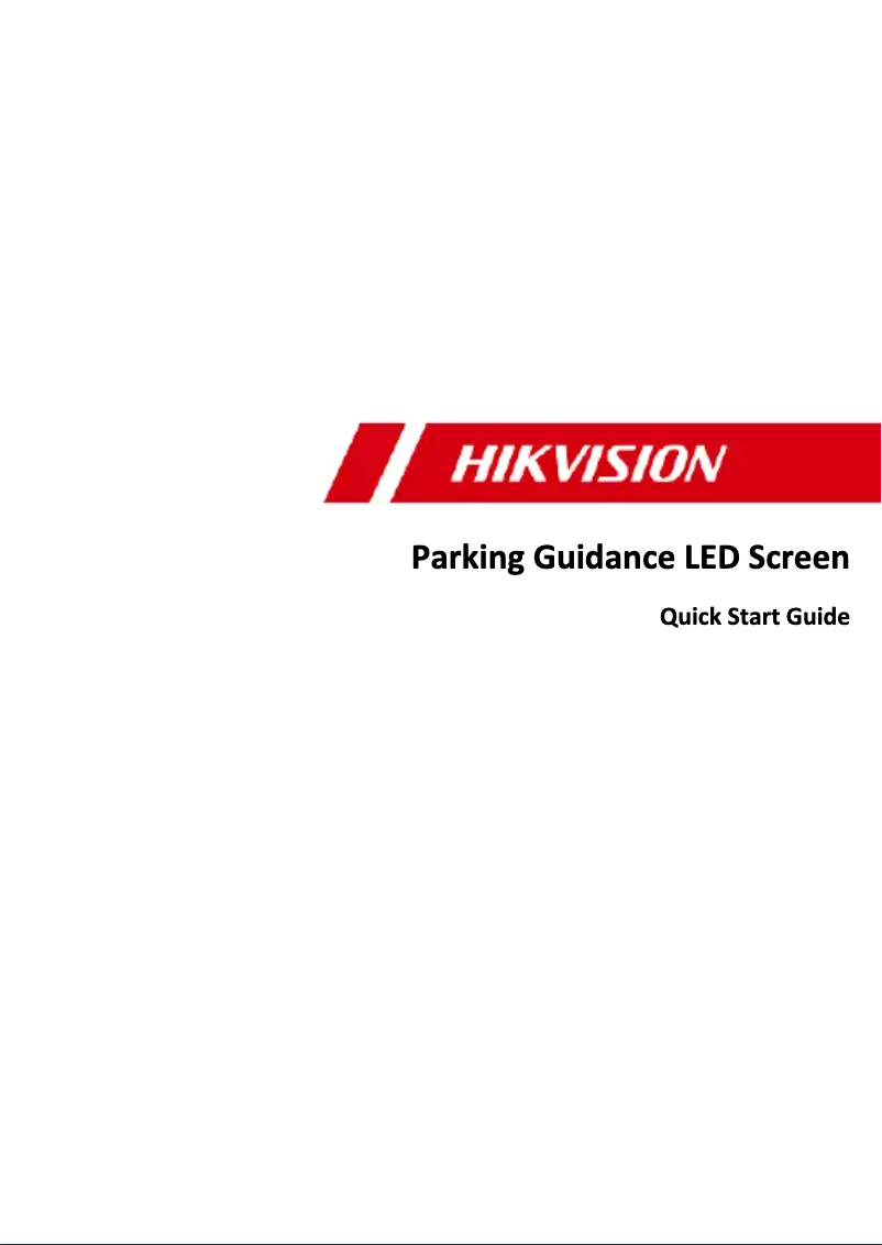 Page 1 of the manual Quick Start Guide Hikvision DS-TVB200