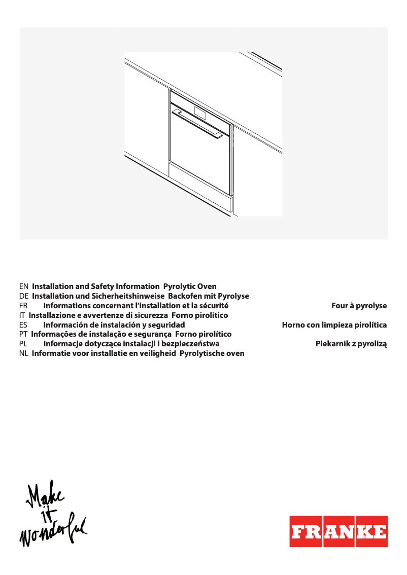 Image de la première page du manuel de l'appareil FMY 99 P BK