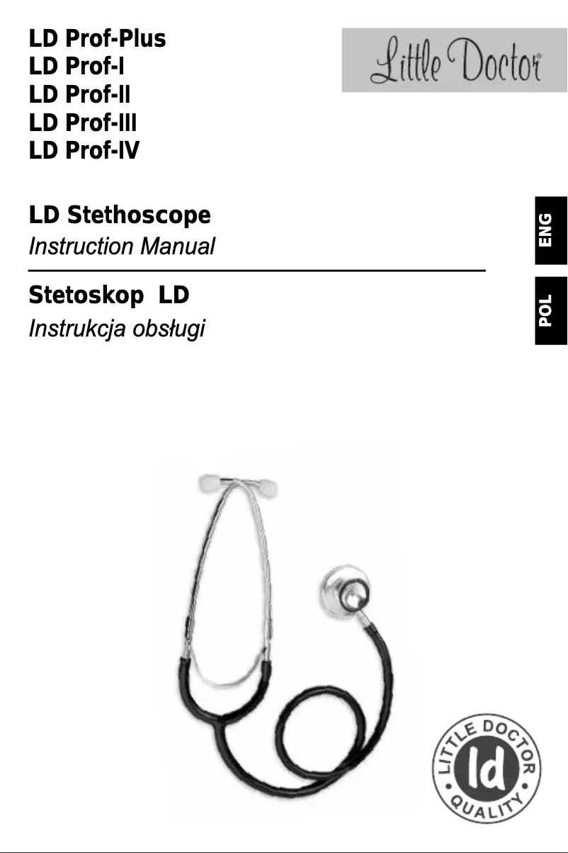 Page 1 of the manual User Manual Little Doctor LD Prof-II