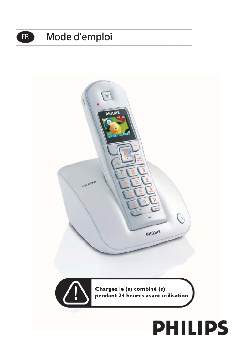 First page image of the manual for CD5302S