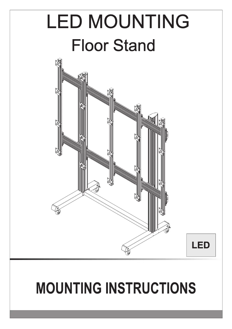 Page 1 of the manual User Manual Mount-It! MI-20503