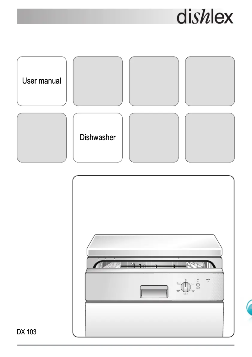 Page 1 of the manual User Manual Dishlex DX 103