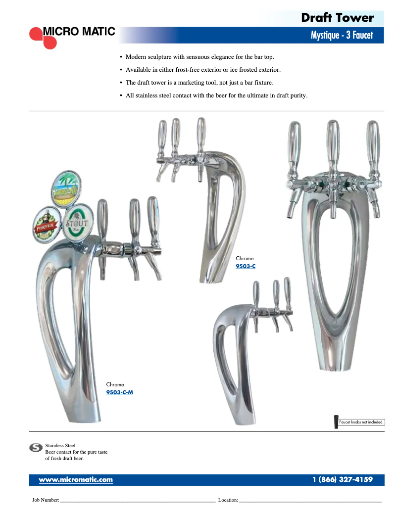 First page image of the manual for 9503