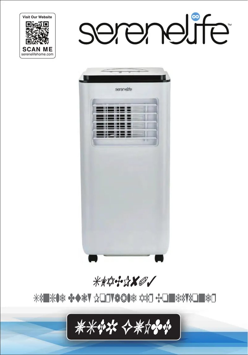 Page 1 of the manual User Manual SereneLife SLACP803