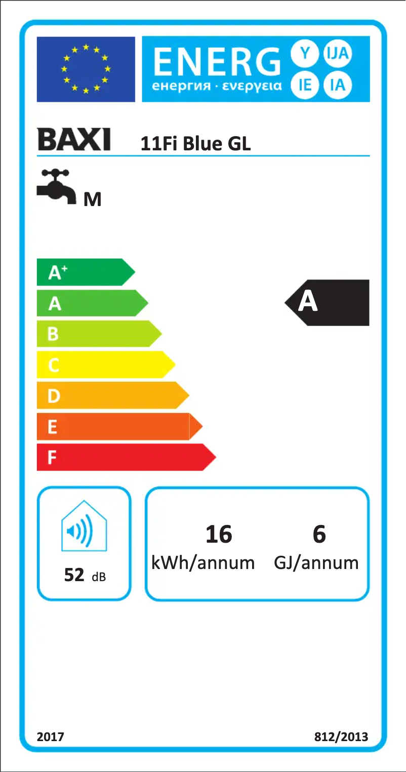 First page image of the manual for 11Fi Blue
