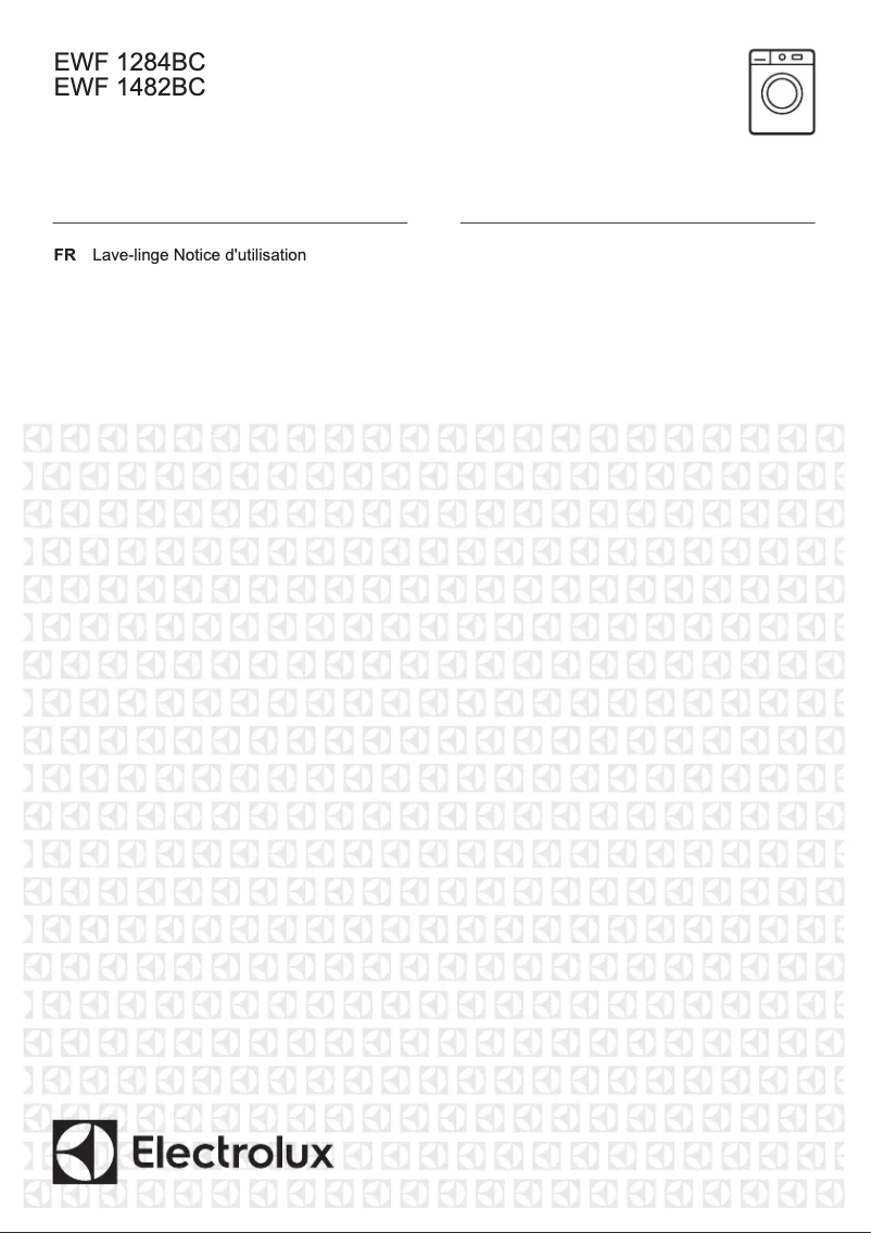 Page 1 of the manual User Manual Electrolux EWF1482BC